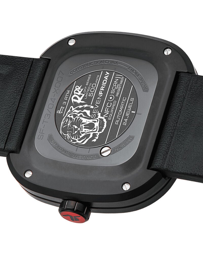 SevenFriday Unisex T SERIES Brown Analog Automatic watch SKU ID T2/03 Helios The Watch Store