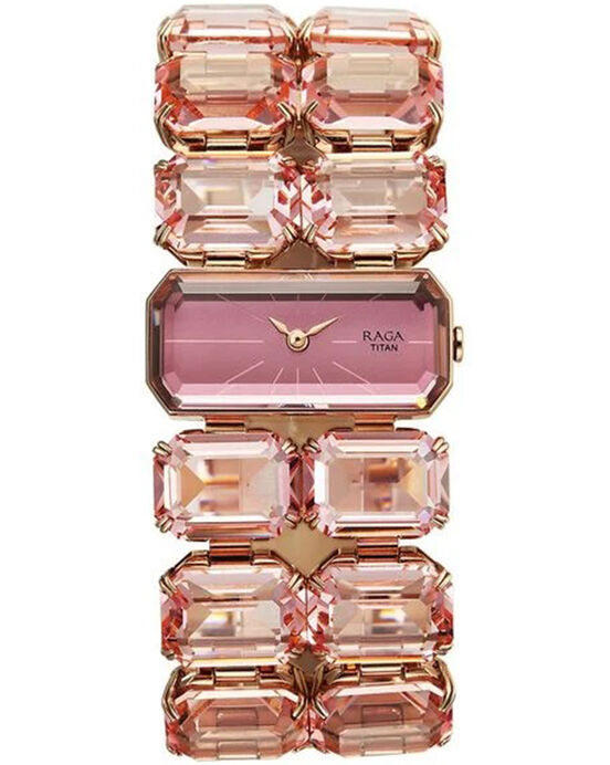 Raga Women COCKTAILS Rose Gold Analog Quartz watch SKU ID 95320WM02 Helios The Watch Store