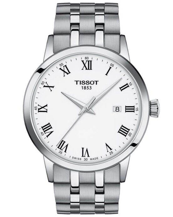 Tissot Men CLASSIC DREAM White Analog Quartz watch SKU ID T1294101101300 Helios The Watch Store