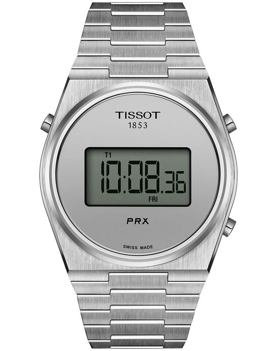 Tissot Men PRX DIGITAL Silver Analog Quartz watch SKU ID T1374631103000 Helios The Watch Store