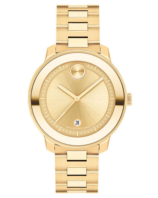 Movado Women BOLD Golden Analog Quartz watch SKU ID 3600871 Helios The Watch Store
