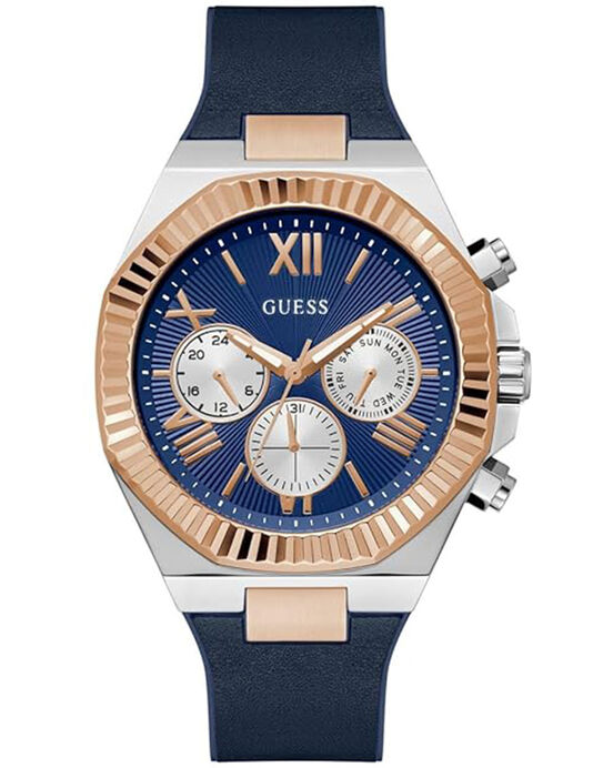 Guess Men EQUITY Blue Analog Quartz watch SKU ID GW0791G2 Helios The Watch Store