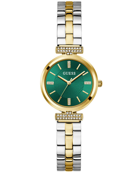 Guess Women ARRAY Green Analog Quartz watch SKU ID GW0762L6 Helios The Watch Store