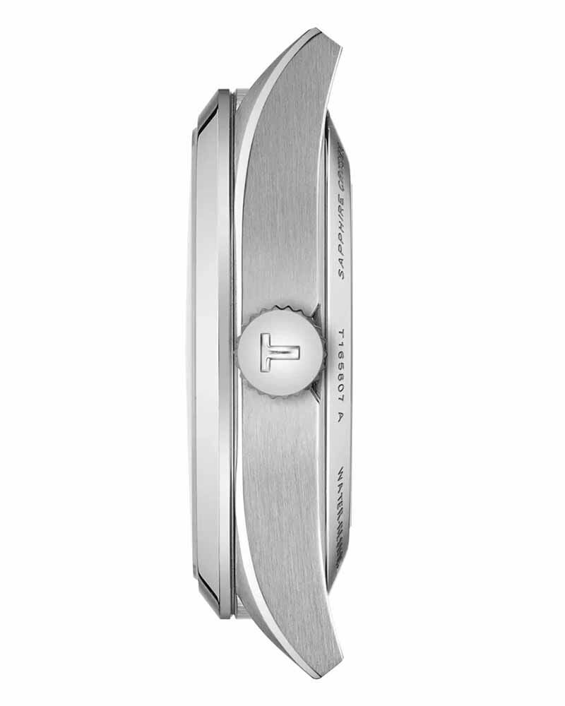 Tissot Men GENTLEMAN Black Analog Automatic watch SKU ID T1658071105100 Helios The Watch Store