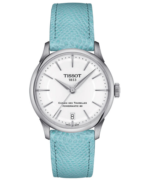 Tissot Women CHEMIN DES TOURELLES White Analog Automatic watch SKU ID T1392071601100 Helios The Watch Store