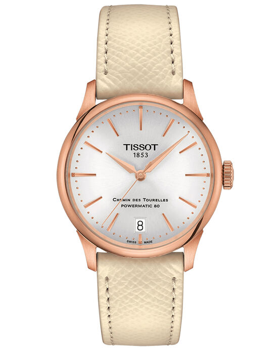 Tissot Women CHEMIN DES TOURELLES Silver Analog Automatic watch SKU ID T1392073603100 Helios The Watch Store