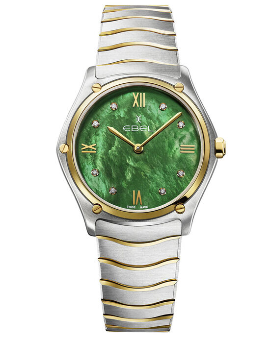 Ebel Women SPORT CLASSIC Green Mother Of Pearl Analog Quartz watch SKU ID 1216545 Helios The Watch Store