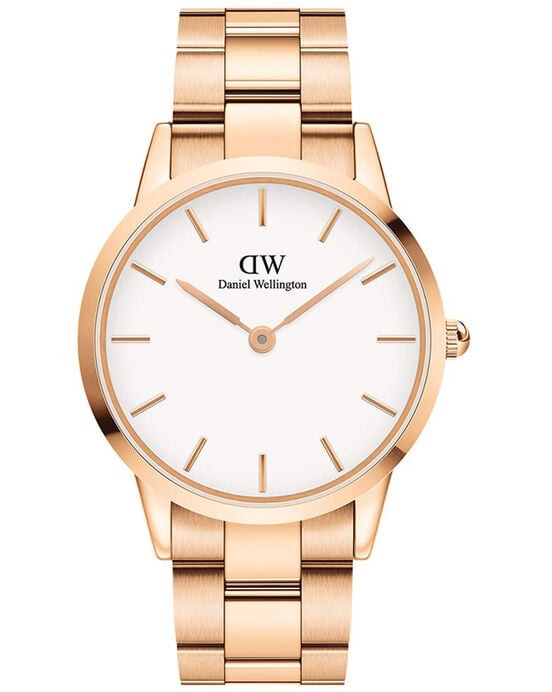 Daniel Wellington Men ICONIC LINK White Analog Quartz watch SKU ID DW00100343 Helios The Watch Store