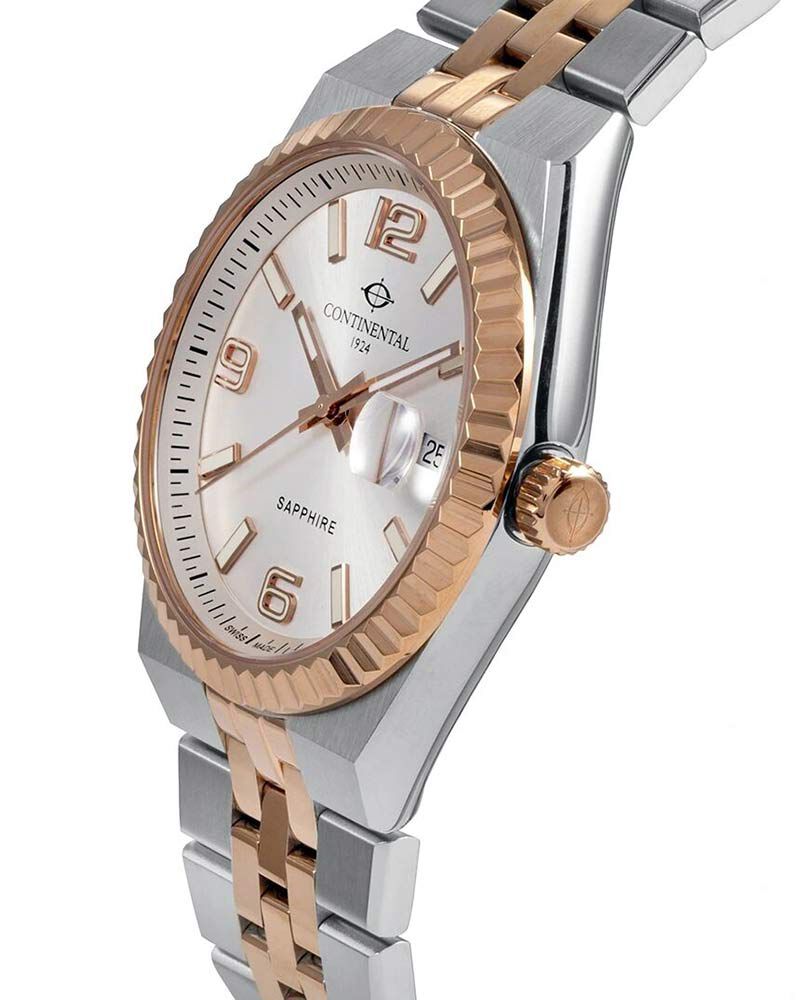 Continental Men Union Silver Analog Quartz Watch SKU ID 26751-GD815120 Helios The Watch Store