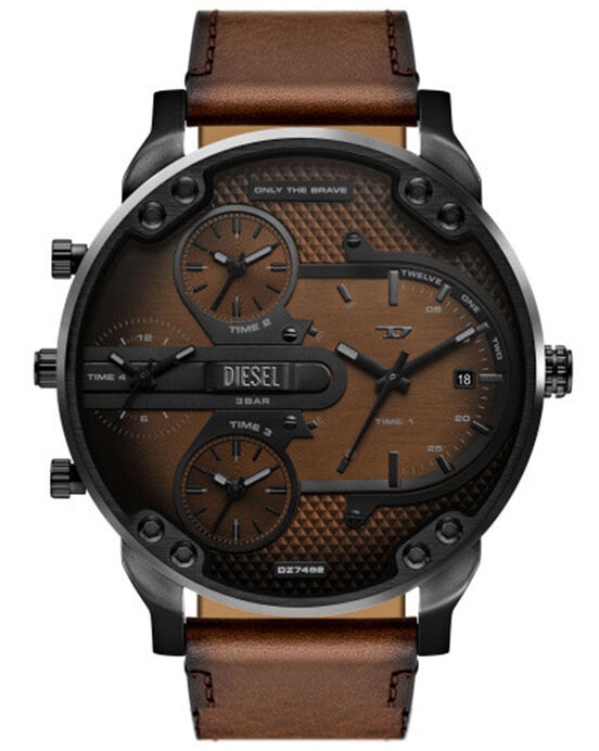 Diesel Men MR  DADDY Two Toned Analog Quartz watch SKU ID DZ7492 Helios The Watch Store