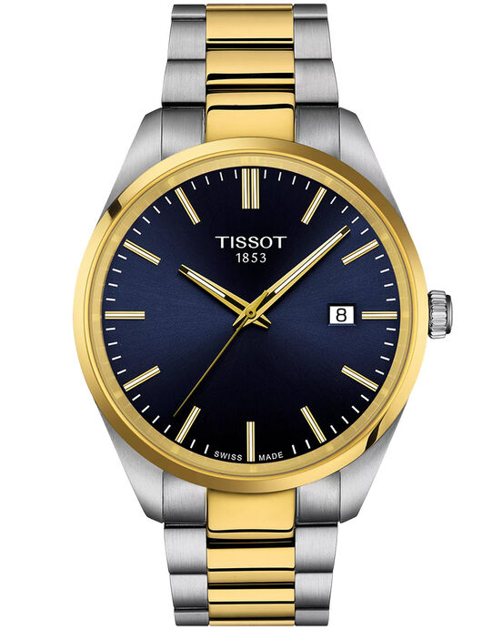 Tissot Men PR 100 Blue Analog Quartz watch SKU ID T1504102204100 Helios The Watch Store