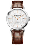 Baume et Mercier Men CLASSIMA Silver Analog Automatic watch SKU ID M0A10263 Helios The Watch Store