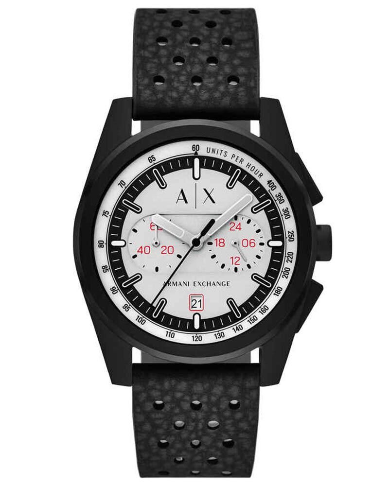 Armani Exchange Men PARKER Grey Analog Quartz watch SKU ID AX2865 Helios The Watch Store