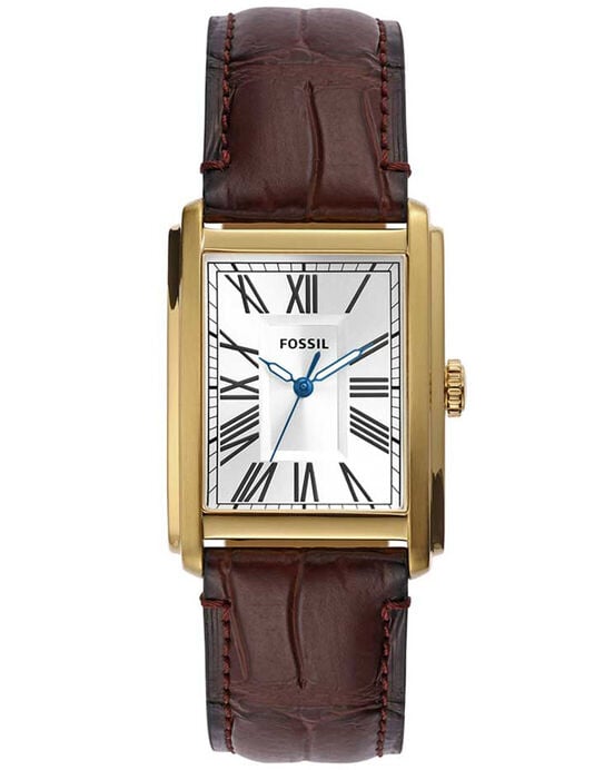 Fossil Men CARRAWAY Silver Analog Quartz watch SKU ID FS6011 Helios The Watch Store
