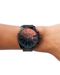 Diesel Men MEGA CHIEF Black Analog Quartz watch SKU ID DZ4318 Helios The Watch Store