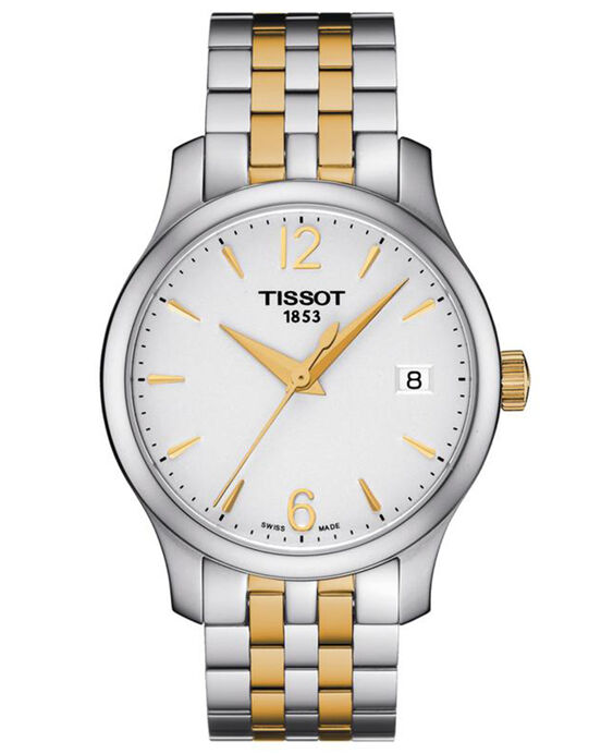 Tissot Women TRADITION Silver Analog Quartz watch SKU ID T0632102203700 Helios The Watch Store