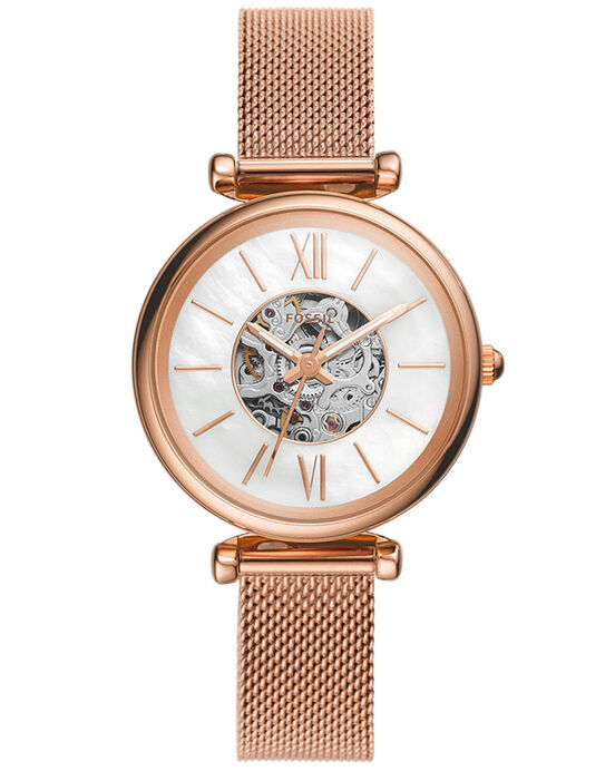 Fossil Women CARLIE MINI ME Mother Of Pearl Analog Automatic watch SKU ID ME3188 Helios The Watch Store