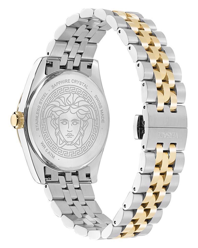 Versace Men MILLENYIUM Grey Analog Quartz watch SKU ID VE5M00426 Helios The Watch Store