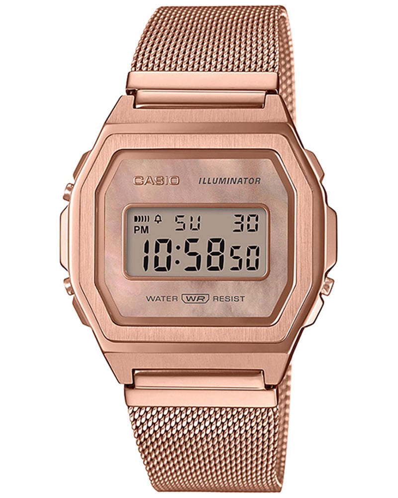 Casio Vintage Square Unisex D196 (Rose Gold)  