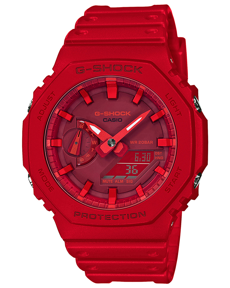 G-Shock Round Red Men&rsquo;s Watch 