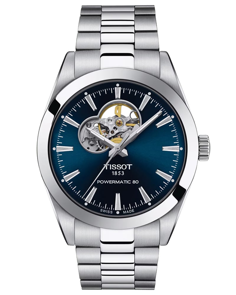 Tissot Gentleman Round Blue Men's Watch