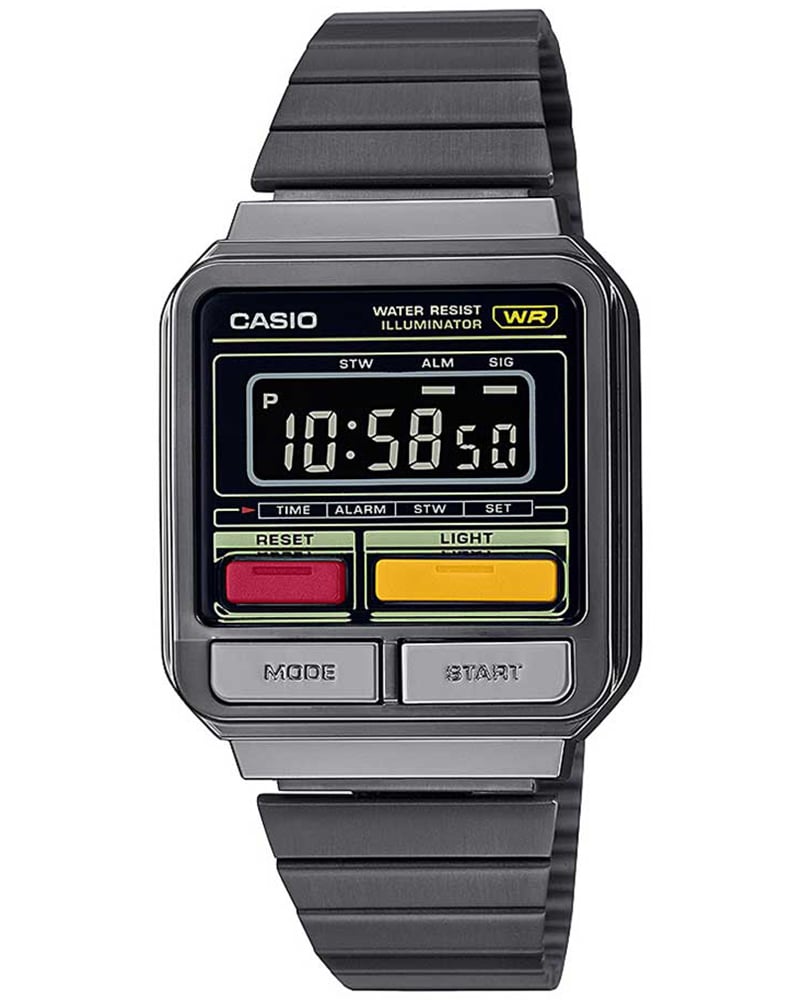 Casio Unisex D323 Rectangular Black   