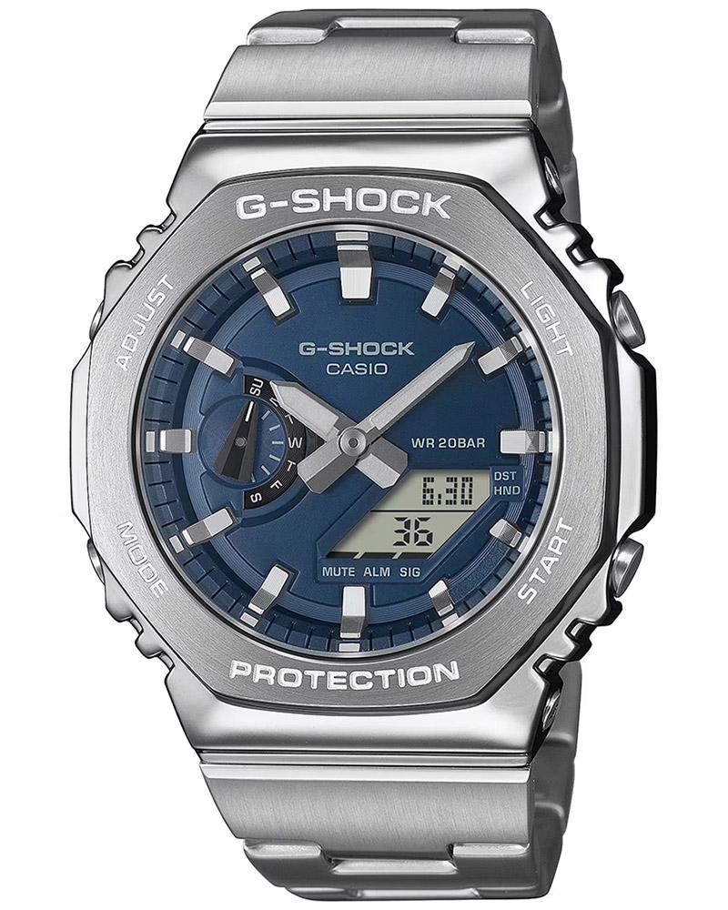 Casio GM-2110 Asymmetrical Blue Men's Watch
