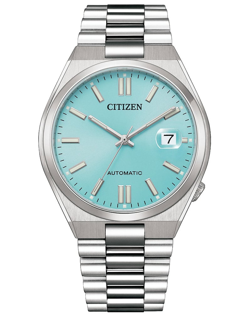 Citizen Men Automatic Round Blue Watches