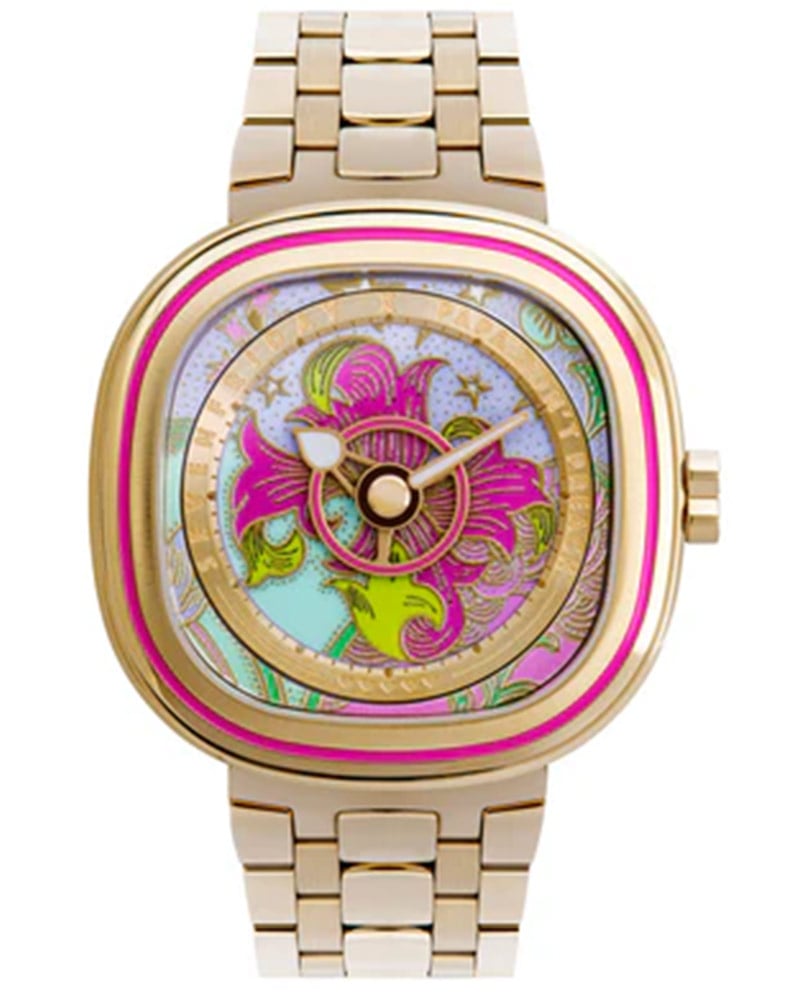 Sevenfriday Men C series Square Rose gold Watches