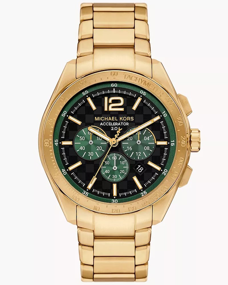 MICHAEL KORS ACCELERATOR 2 ROUND BLACK MEN&rsquo;s watch