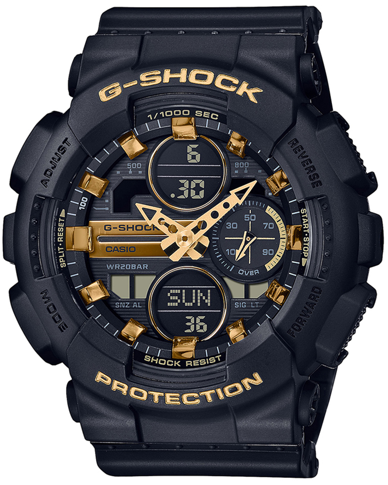 G-Shock Round Black Women's Watch 