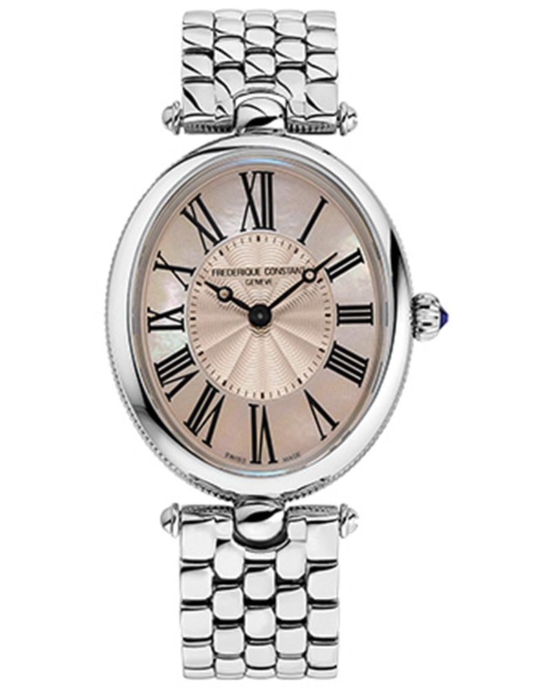 Frederique Constant Classics Art Deco Oval Pink Women's Watch 