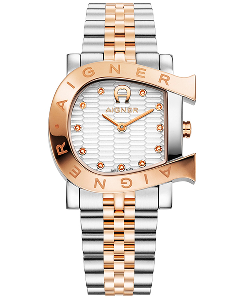 Aigner Women MASSA DUE White Analogue Watch 
