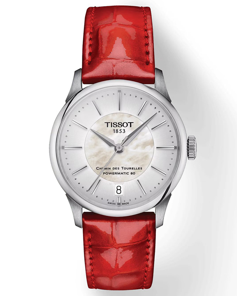 Tissot Women T-Classic Mother of Pearl Watch