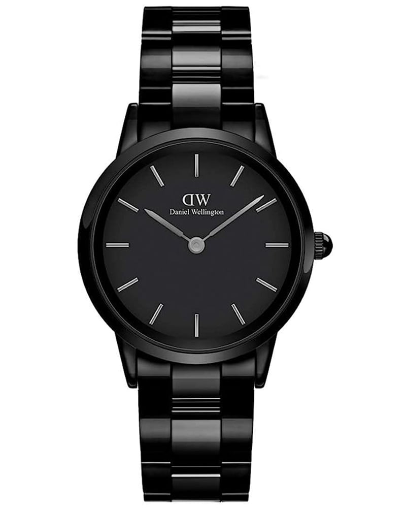 Daniel Wellington Unisex Iconic Link Round Black Watch