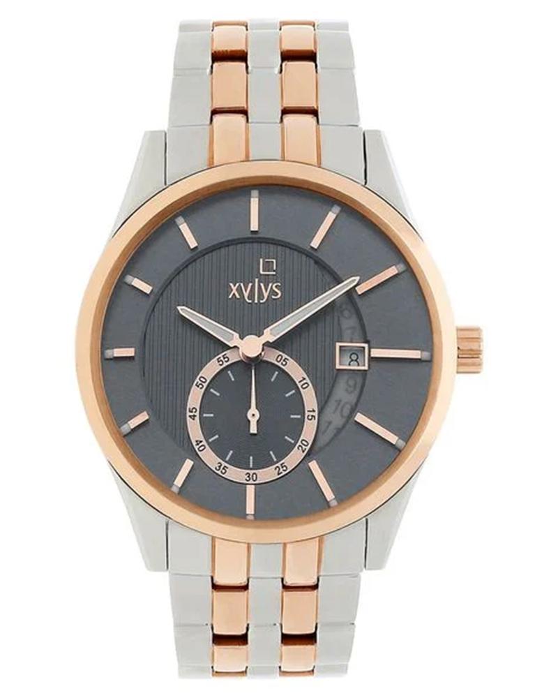 Xylys Men DH106 Round Grey Watch
