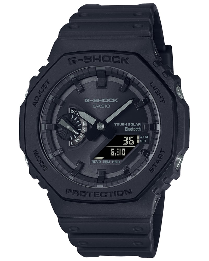G-Shock Round Black Men's Watch 