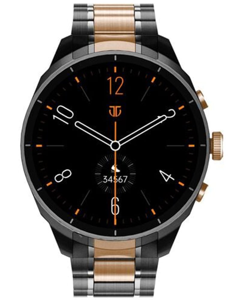 Titan Smart Heritage Round Black Men's Watch