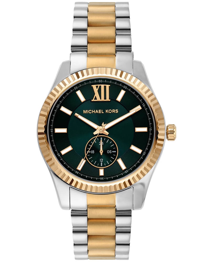  MICHAEL KORS LEXINGTON ROUND GREEN MEN&rsquo;s watch
