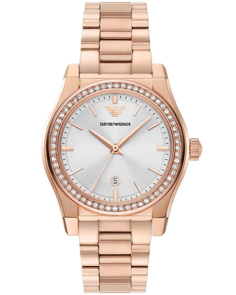 Emporio Armani Women Round Pink Watches