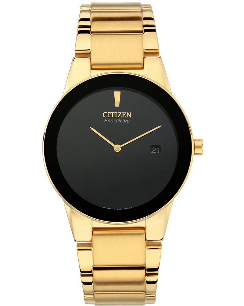  Citizen Men Eco-drive Round Black Watches