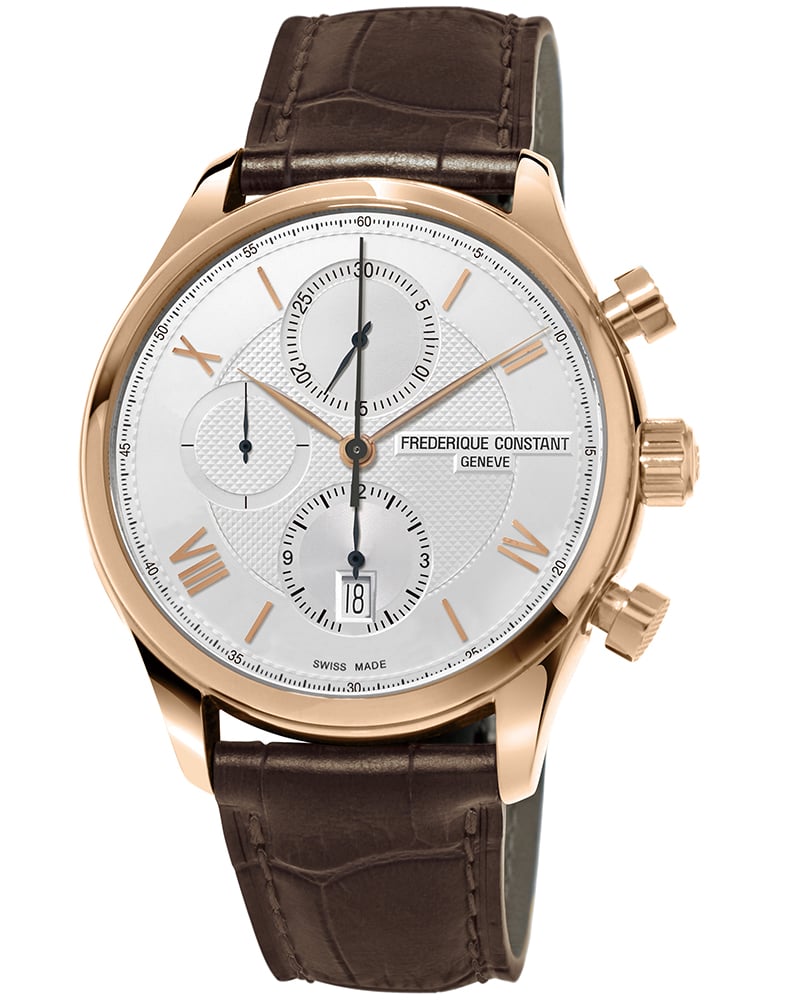 Frederique Constant Men Classic Round White Watches