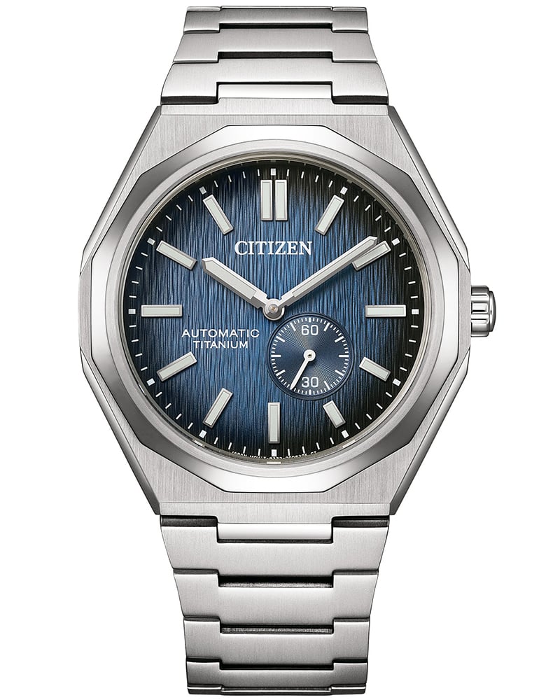 Citizen Men Zenshin-Automatic Dark Blue Analogue Watch 