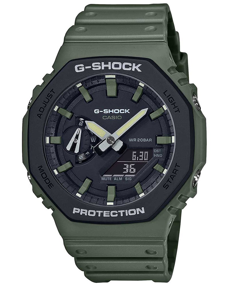 G-Shock Round Black Quartz Men's Watch