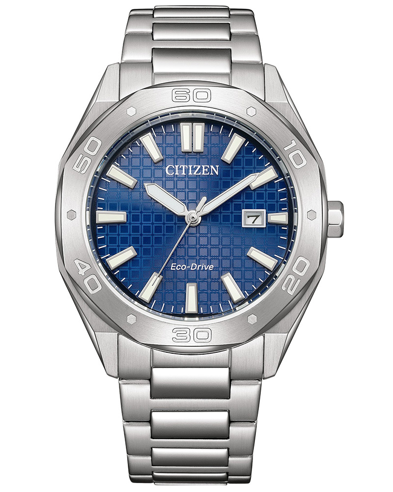 Citizen Eco-Drive Basic Round Blue Men's Watch 