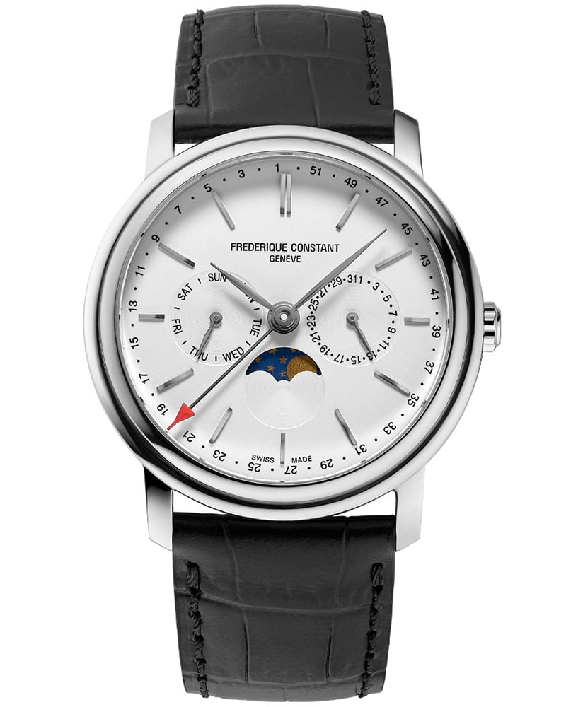  Frederique Constant Classics Round Silver Men&rsquo;s Watch