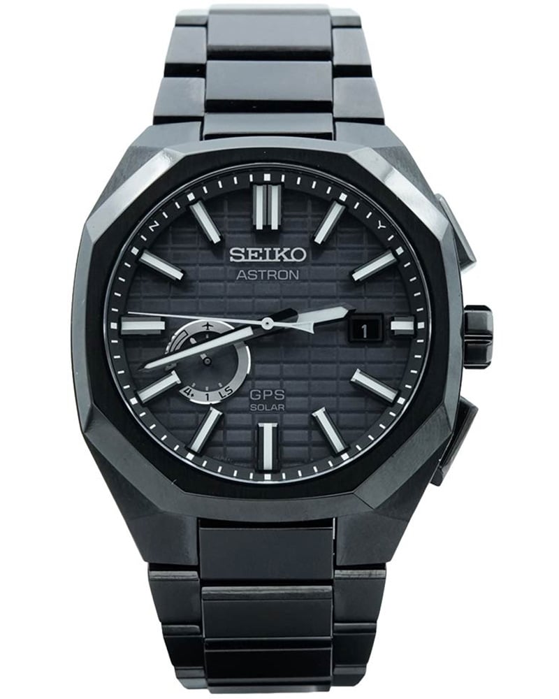 Seiko Men ASTRON Black Analogue Watch