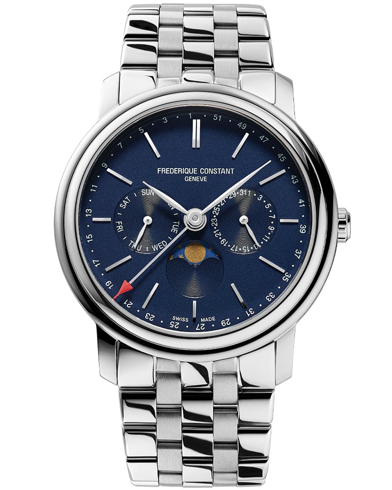 Frederique Constant Classic Round Blue Men&rsquo;s Watch