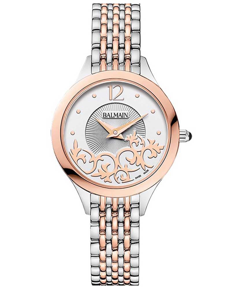 Balmain de Balmain II Mini Round White Women's Watch