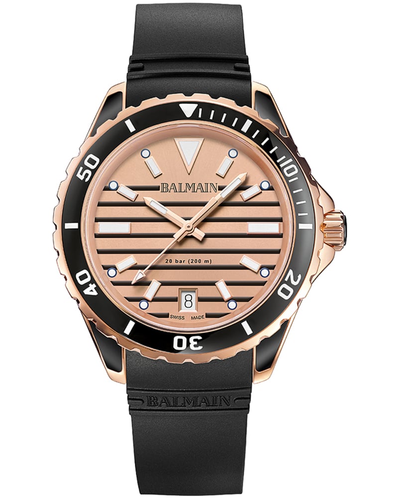 Balmain Ophrys Rose Gold Dial Watch